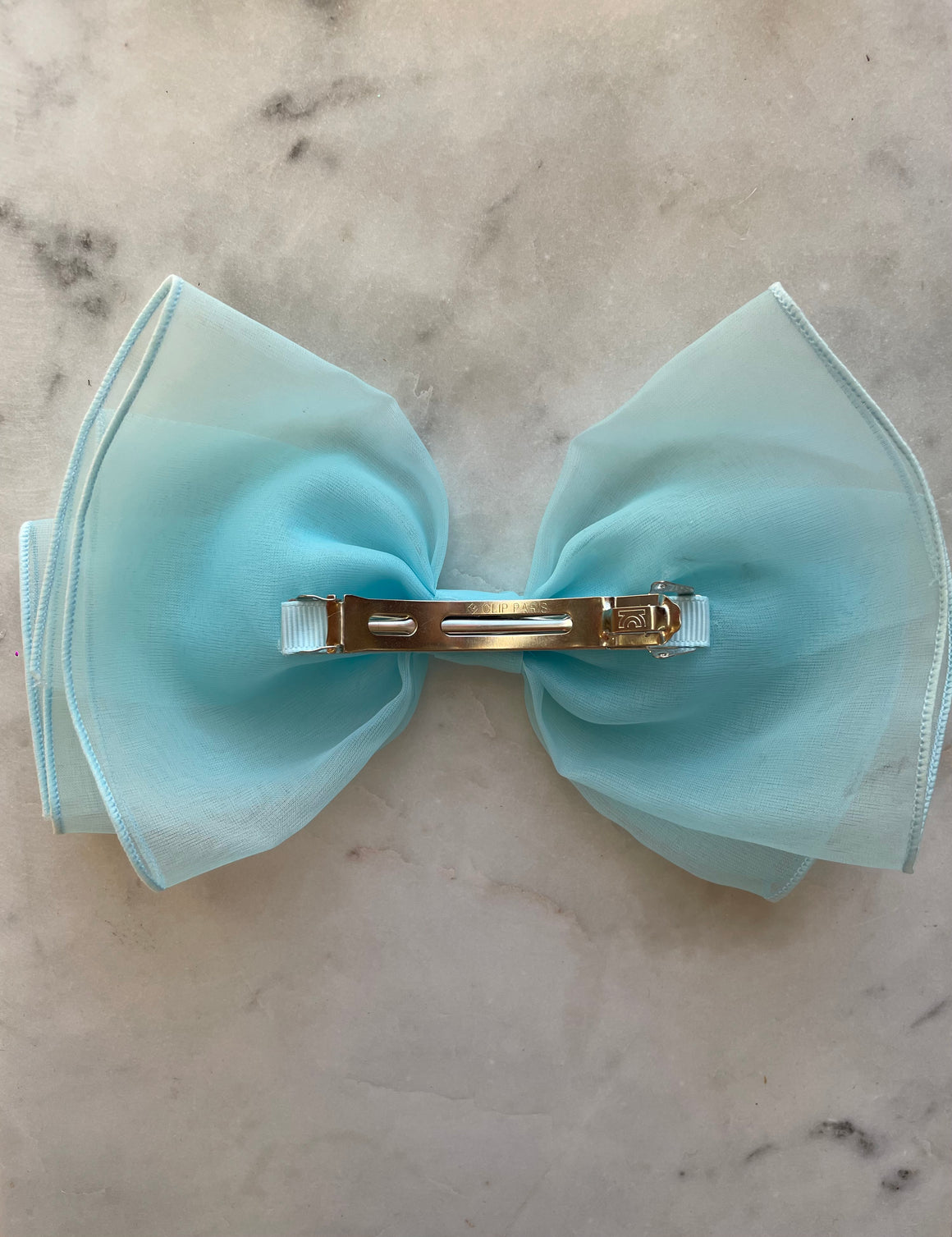 Hair Clip | Big Bow Blue