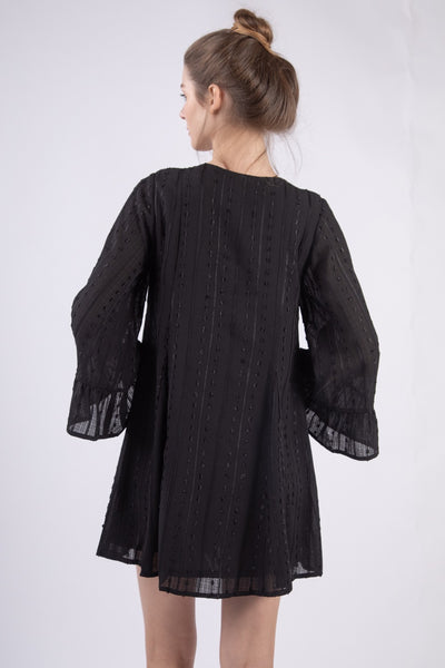 Curvy Dress | Black Boho Dress