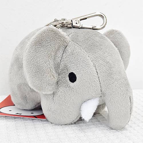 Miffy & Friends Fluffy Key Chain, Bag Charms: Boris