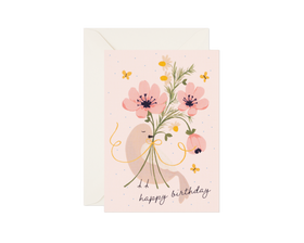 Birthday Greeting Card "Little Sparrow"