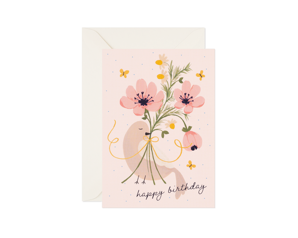 Birthday Greeting Card "Little Sparrow"