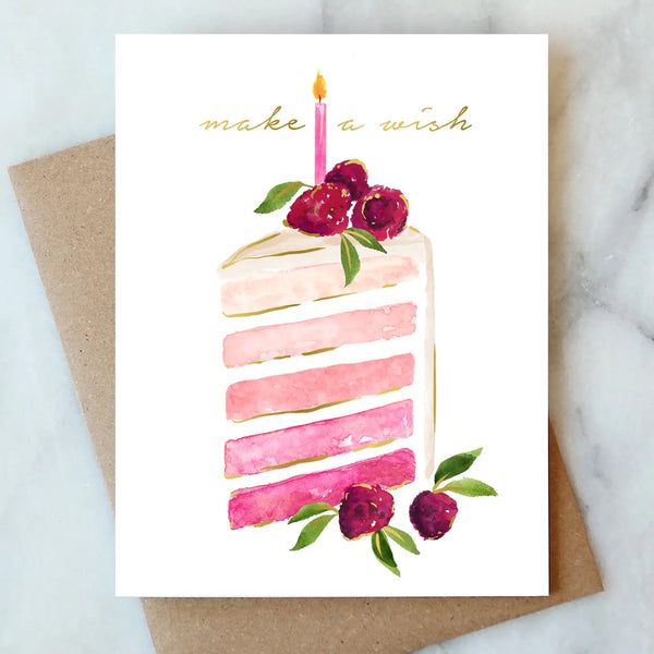 Card | Birthday | Cake Slice