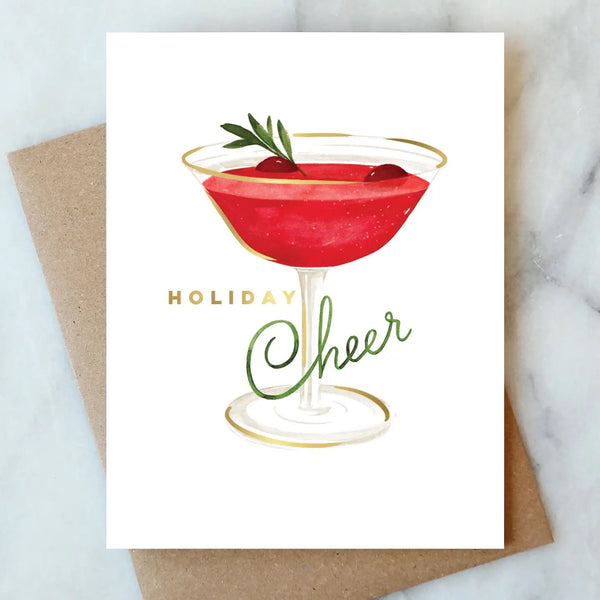 Card | Christmas | Cranberry Cocktail