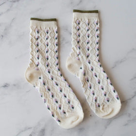 Socks | Daisy Diamond Ivory