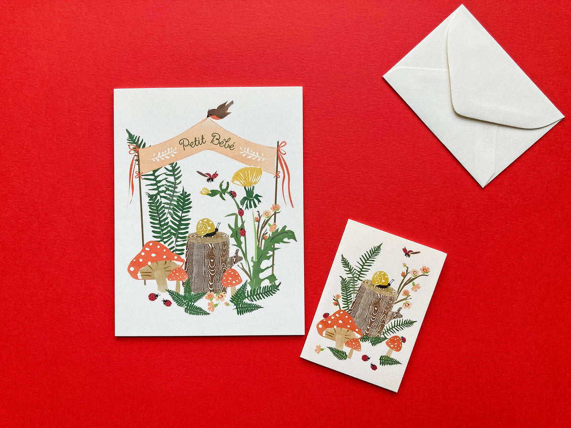 Petit Snail Enclosure Card