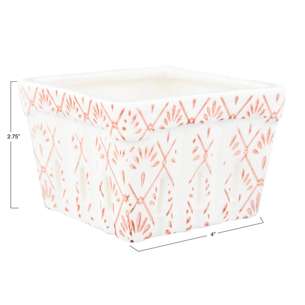 Stoneware Berry Bowl