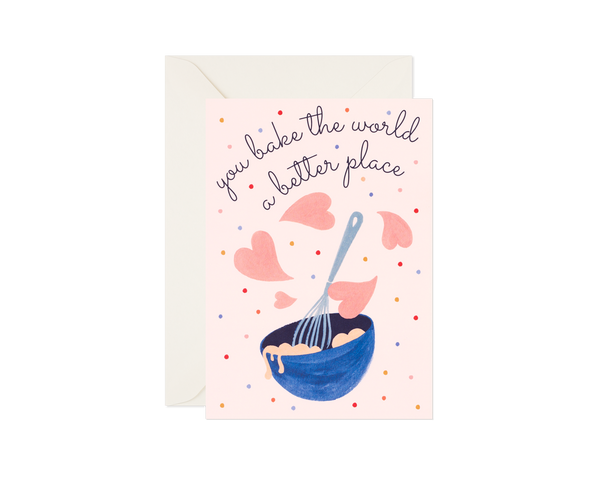 Everyday Greeting Card "Messy Baker"
