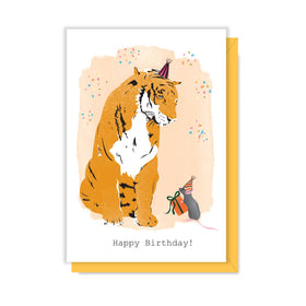 Enclosure Card | Birthday Tiger & Mouse