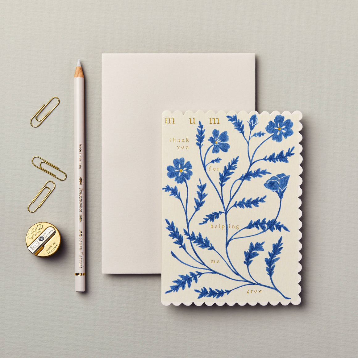 Thank You Card | Flora Mum
