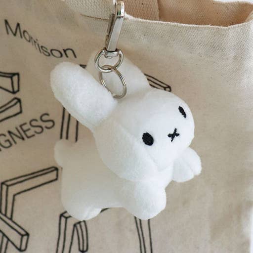 Miffy & Friends Fluffy Key Chain, Bag Charms: Boris