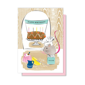 Enclosure Card | Birthday Baker Mouse