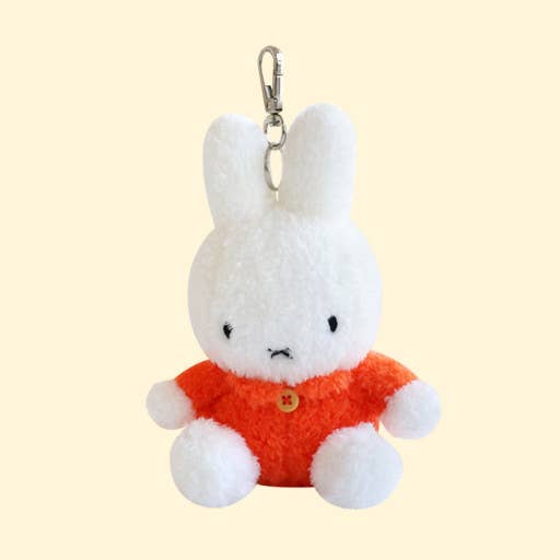 Miffy & Friends Fluffy Key Chain, Bag Charms: Boris