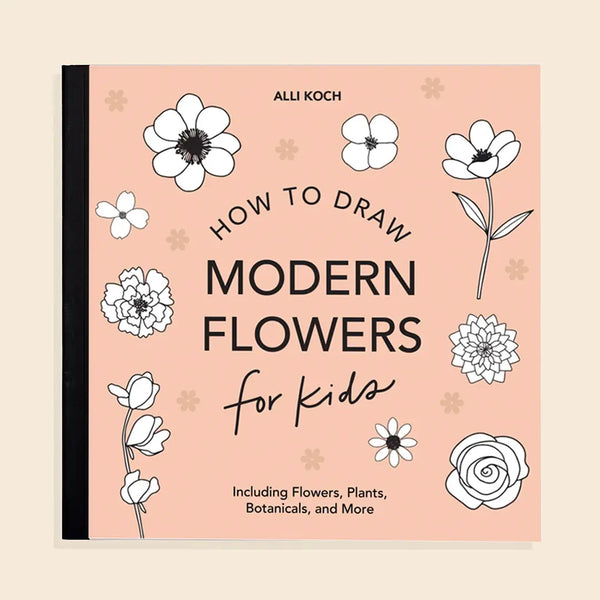 How to Draw Books | Modern Flowers