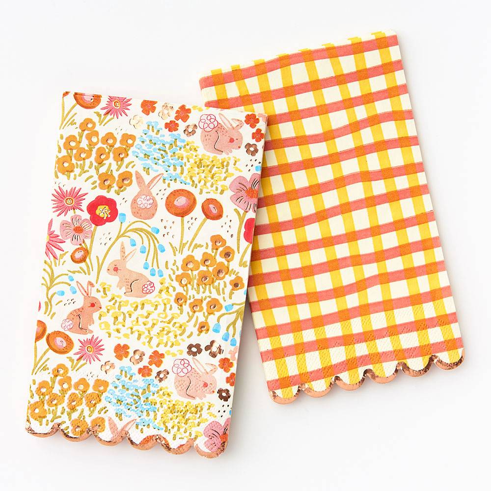 Guest Napkins | Floral Bunny