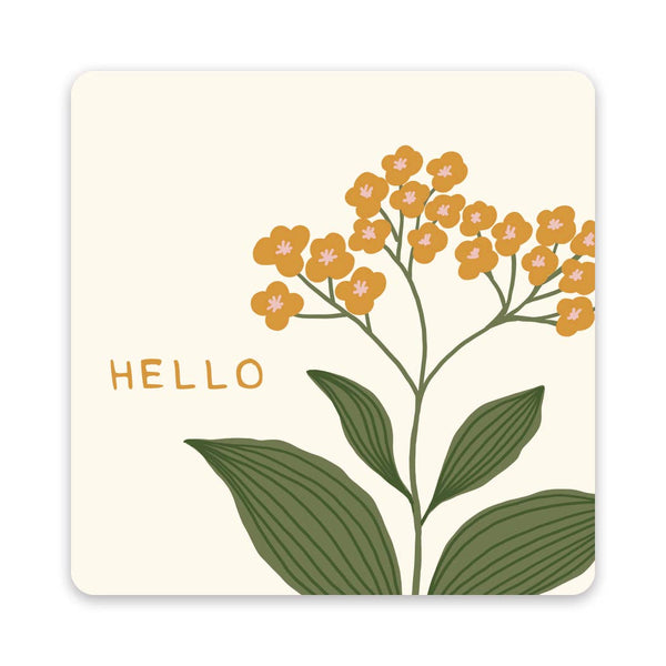 flower note card