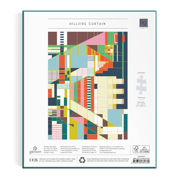 Puzzle | Frank Lloyd 1500 Piece