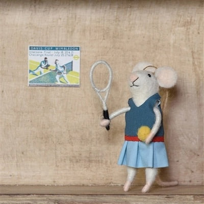 Ornament | Gal Mouse Tennis Player