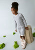 Girls Dress | Knit Silver