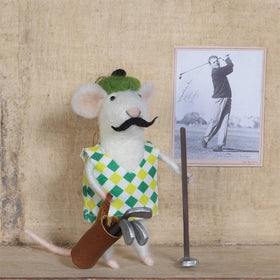 Ornament | Golfer Mouse