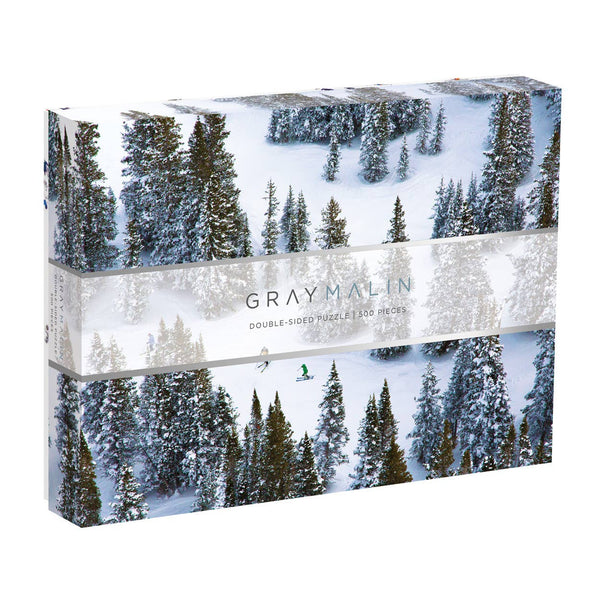 Puzzle | Gray Malin Snow Double Side 500 Piece