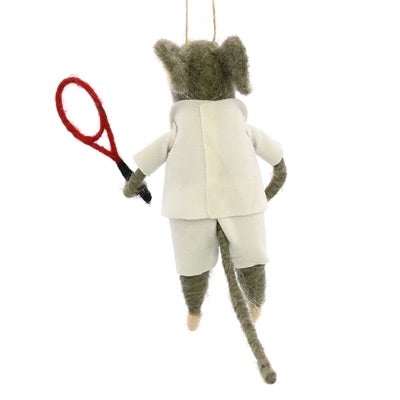 Ornament | Guy Mouse Tennis Player