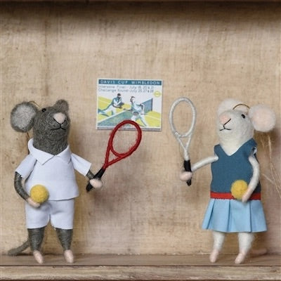 Ornament | Guy Mouse Tennis Player