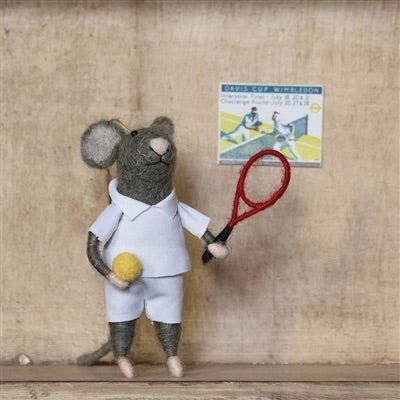 Ornament | Guy Mouse Tennis Player