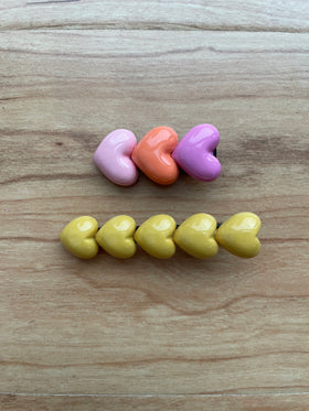 Alligator Clip Set | Hearts