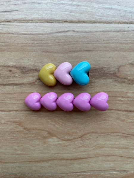 Alligator Clip Set | Hearts
