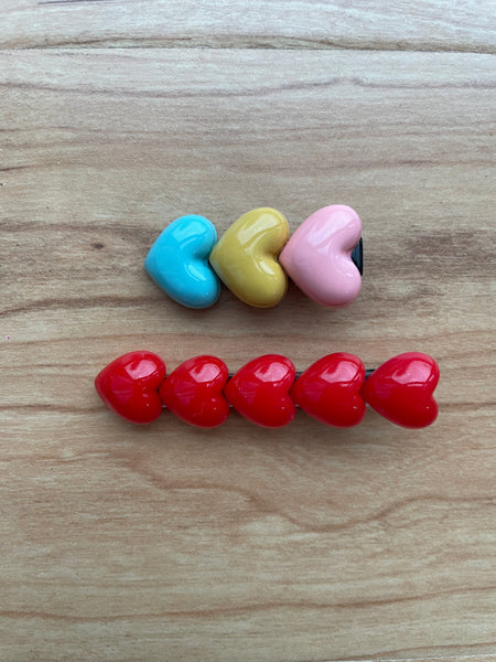 Alligator Clip Set | Hearts