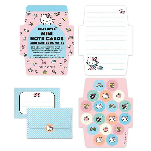 hello kitty note card stickers