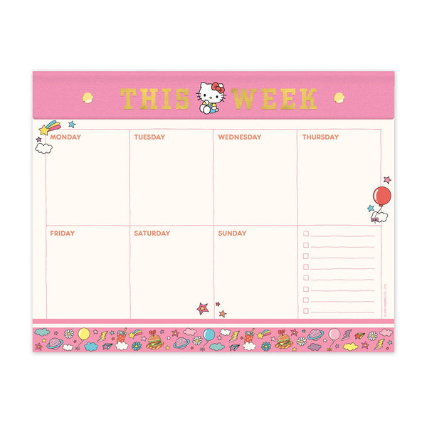 hello kitty weekly planner