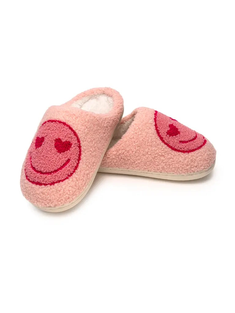 Kid Slippers | Happy Pink