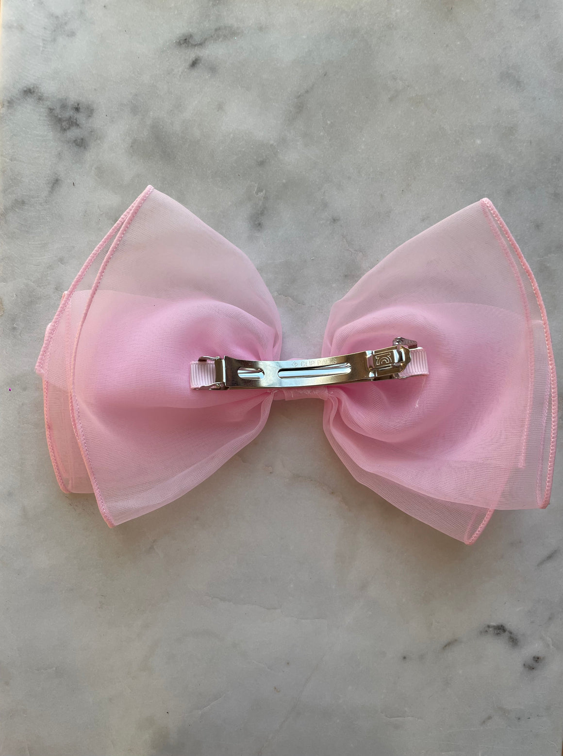 Hair Clip | Big Bow Light Pink
