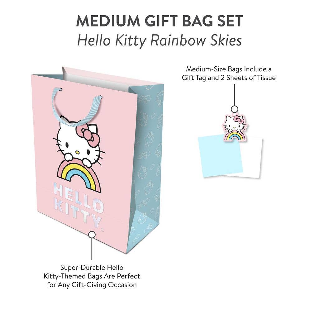hello kitty medium gift bag