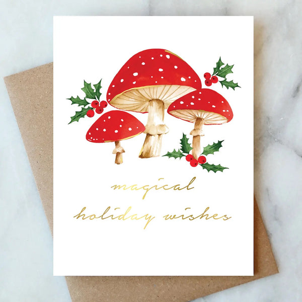 Card | Christmas | Magical Mushroom Holiday