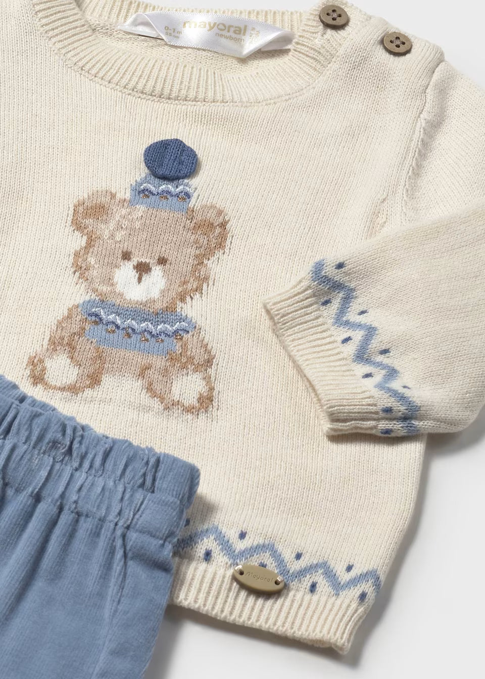Toddler Set | Teddy Blue