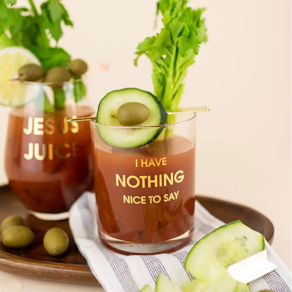 Rocks Glass | Nothing Nice