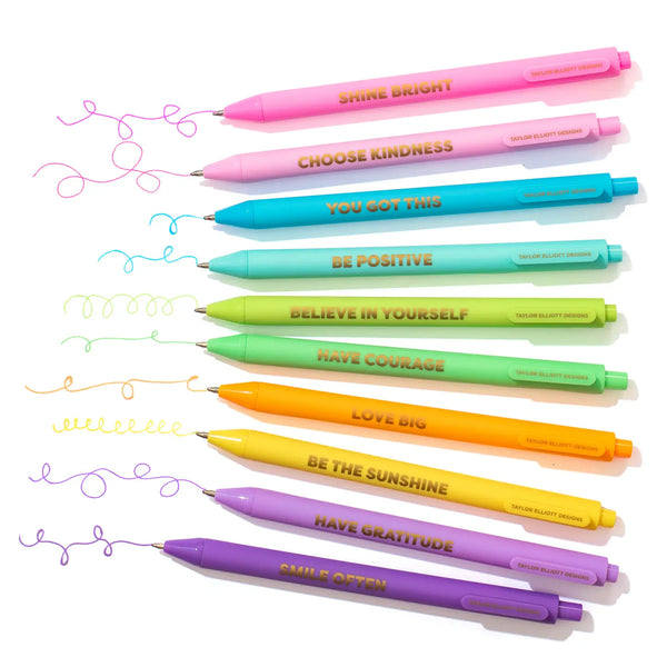 Gel Pen Set | Motivational