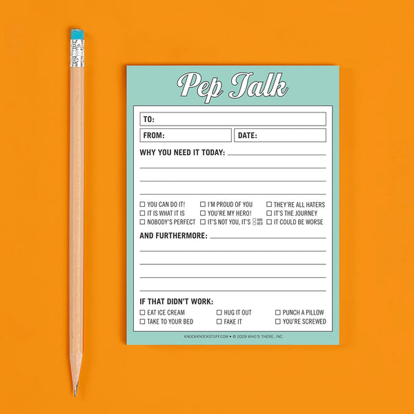 Notes | Pep Talk