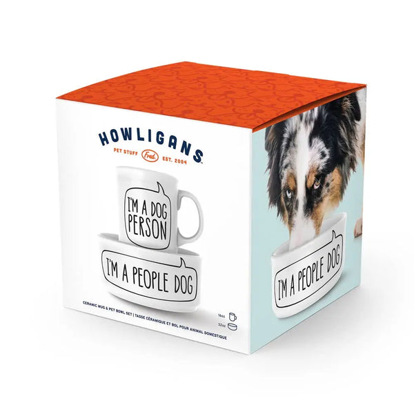 Mug + Bowl | Howligans - Dog Person