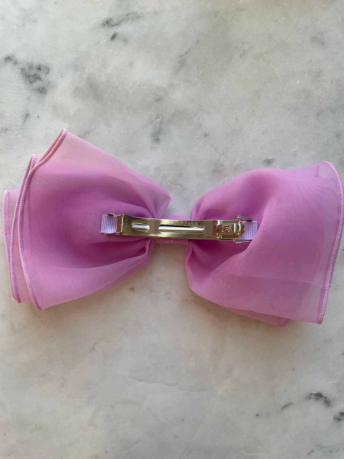 Hair Clip | Big Bow Purple