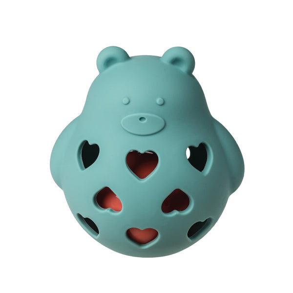 Baby Toy | Simply Silicone Teddy Roly Rattle