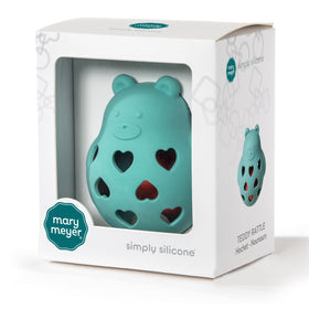 Baby Toy | Simply Silicone Teddy Roly Rattle
