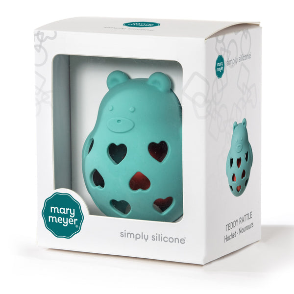 Baby Toy | Simply Silicone Teddy Roly Rattle