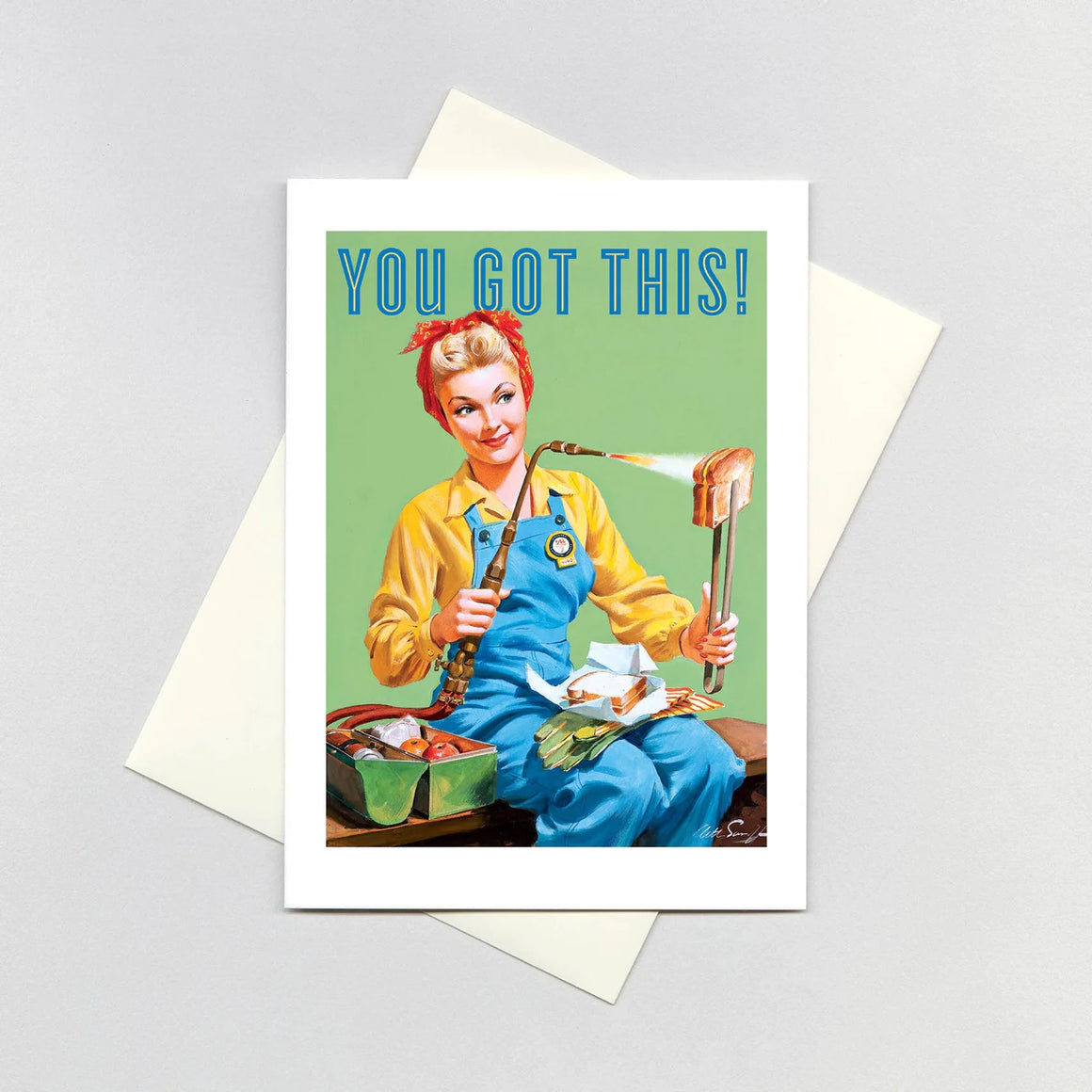 Card | Encouragement | Rosie the Riveter