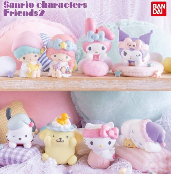 sanrio friends sleepover characters