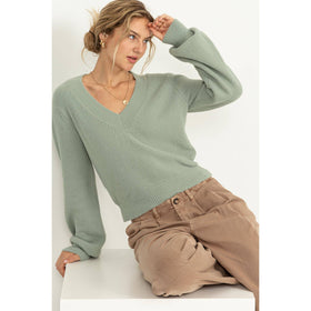 seagreen sweater