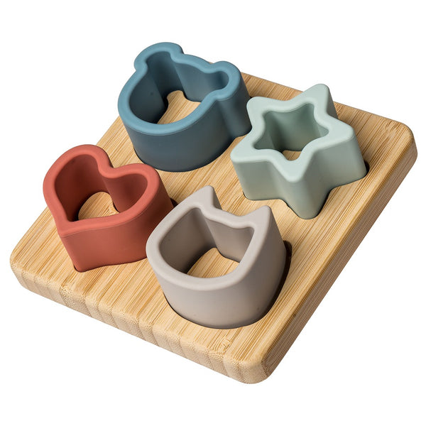 Baby Toy | Simply Silicone Bamboo Sorter