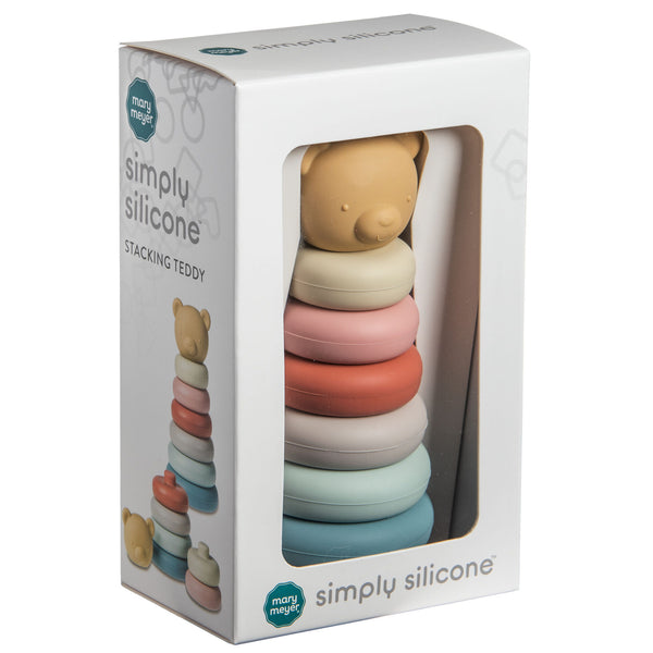 Baby Toy | Simply Silicone Stacking Teddy
